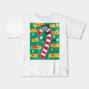 Cheery Candy Cane Kids T-Shirt